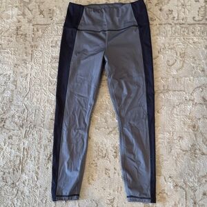 Banana Republic Gray and Black Leggings